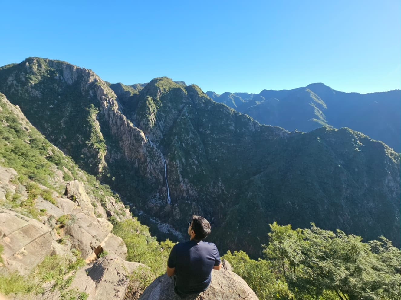 Vista de la Quebrada del Viento